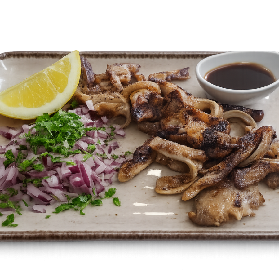 Свински уши на скара