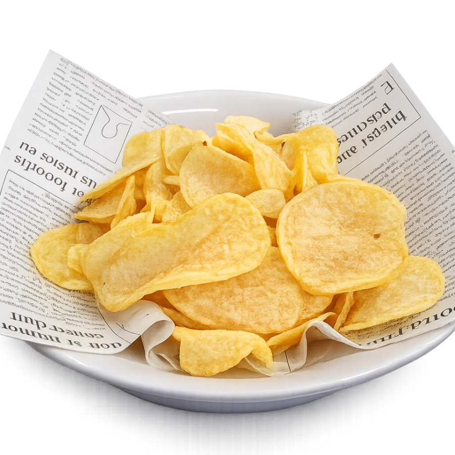 Домашен картофен чипс